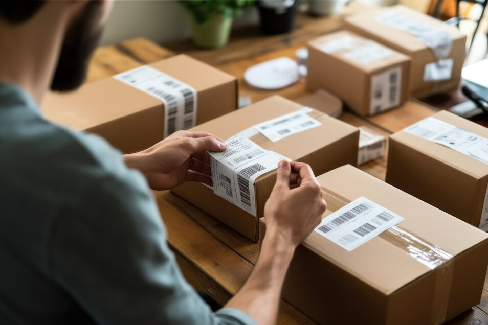 Preprava balíkov pre e-shop bez vlastného skladu